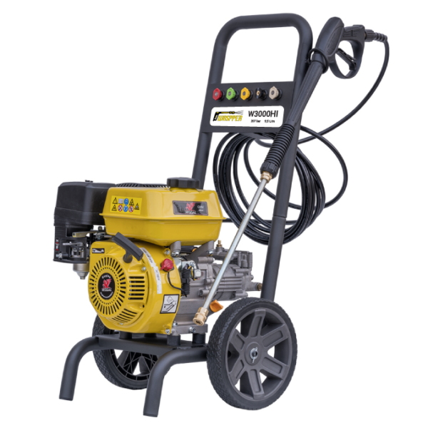 Waspper W3000HI Pressure Washer, Peggas, 5.2 HP, 207 bar / 3.000 PSI - Image 4