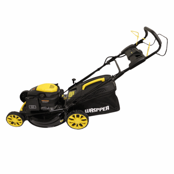 Waspper Petrol Lawn Mower WLM20051E, 200CCM 3,8kW 51 cm cutting width 60L Basket with electric start - Image 2