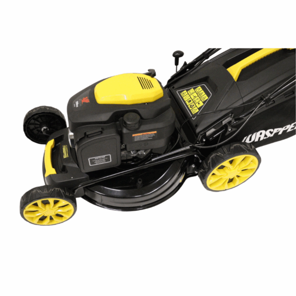 Waspper Petrol Lawn Mower WLM20051E, 200CCM 3,8kW 51 cm cutting width 60L Basket with electric start - Image 8