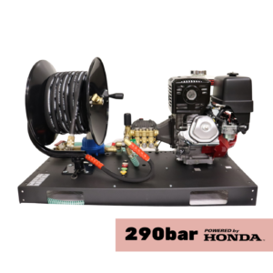 Motor Platform with Hose Reel GE1013XR, Honda GX390, 4200psi/ 290bar