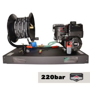 Motor Platform with Hose Reel GE1065BD, Briggs & Stratton XR950, 3200psi/ 220bar