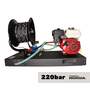 Motor Platform with Hose Reel GE1065HD, Honda GX200, 3200psi/ 220bar